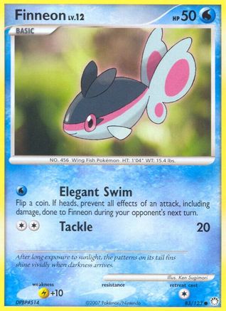 Image of Finneon 083  - Reverse Holofoil Mysterious Treasures - Common