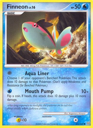 Image of Finneon 061  - Reverse Holofoil Stormfront - Common