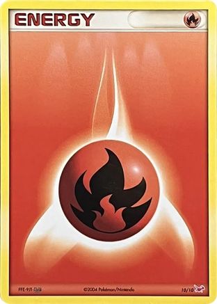 Image of Fire Energy 010  EX Trainer Kit 1 Latias & Latios - Common