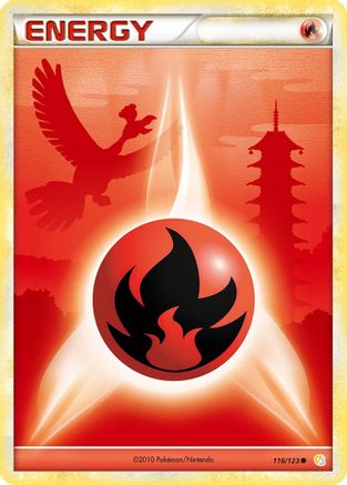 Image of Fire Energy 116/123  HeartGold SoulSilver - Common