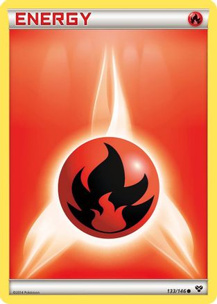 Image of Fire Energy 133  XY Base Set - Common