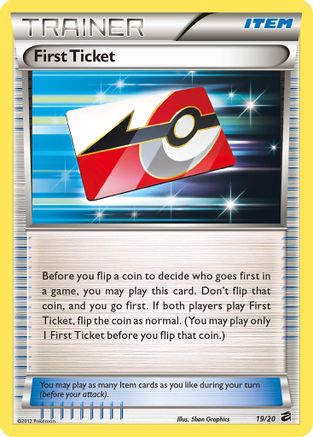 Image of First Ticket 019/20  - Holofoil Dragon Vault - Holo Rare