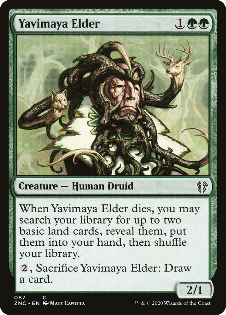 Image of Yavimaya Elder (ZNC-087) - Zendikar Rising Commander