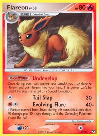 Image of Flareon 019/111  Rising Rivals - Rare