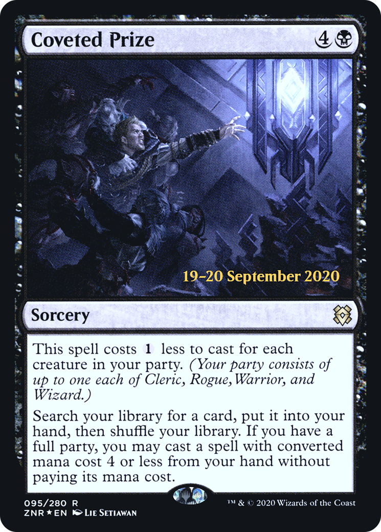 Image of Coveted Prize (PRE-95S) - Zendikar Rising Promos Foil