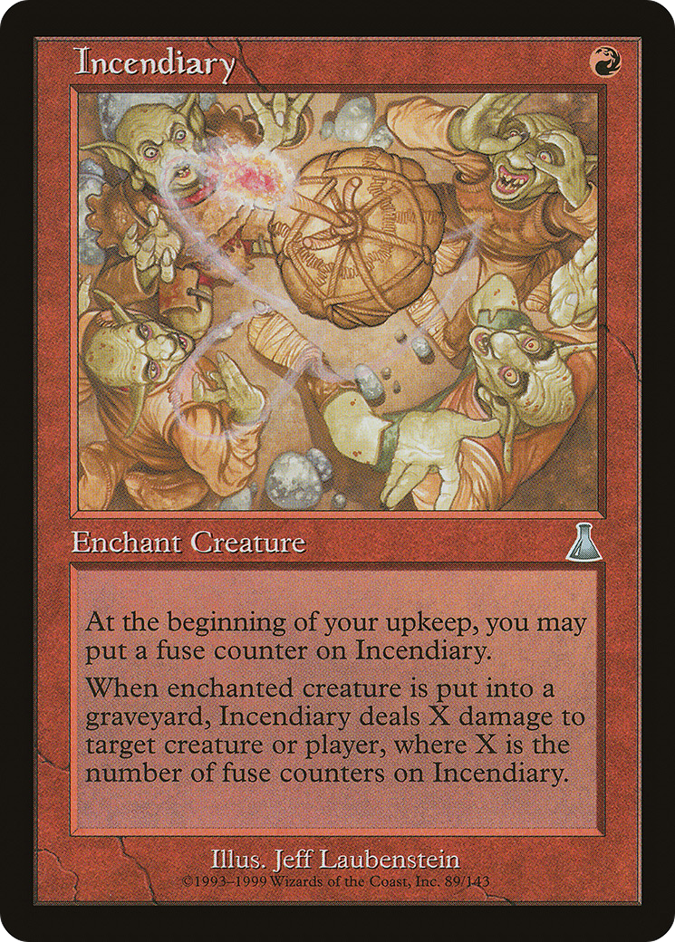 Image of Incendiary (UDS-089) - Urza's Destiny