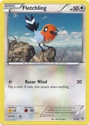 Image of Fletchling 031  Kalos Starter Set - Common