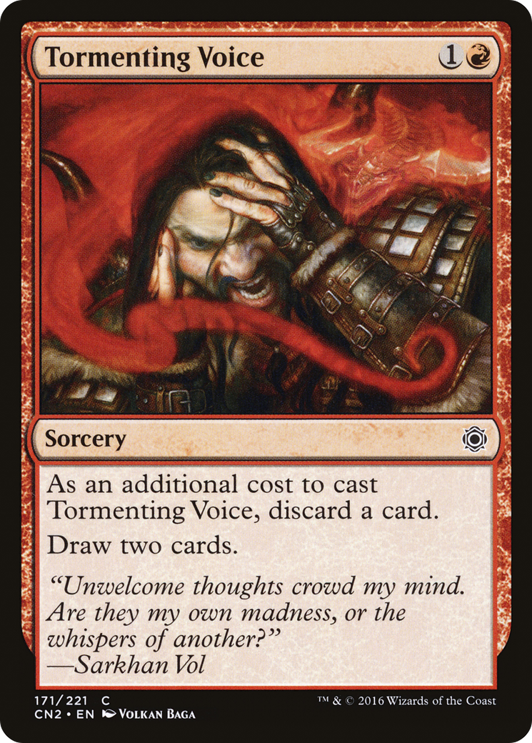 Image of Tormenting Voice (CN2-171) - Conspiracy: Take the Crown Foil