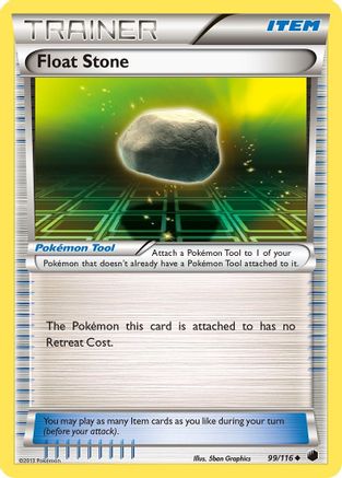 Image of Float Stone 099/116  - Reverse Holofoil Plasma Freeze - Uncommon