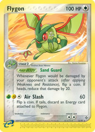 Image of Flygon 015/97  Dragon - Rare