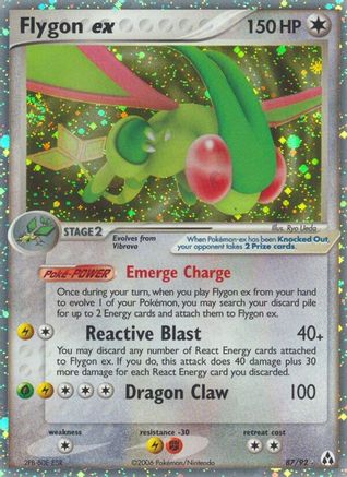 Image of Flygon ex 087  - Holofoil Legend Maker - Ultra Rare