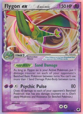Image of Flygon ex (Delta Species) 092  - Holofoil Dragon Frontiers - Ultra Rare