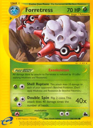 Image of Forretress (56) 056  - Reverse Holofoil Skyridge - Common