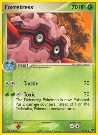 Image of Forretress 009  POP Series 3 - Uncommon
