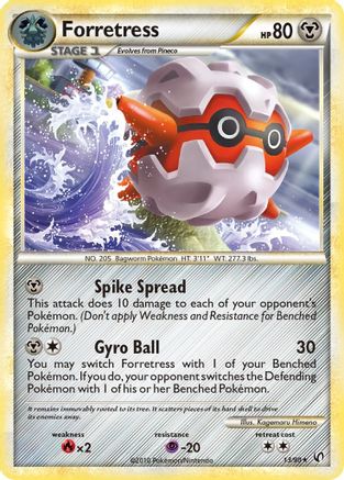 Image of Forretress (13) 013  Undaunted - Rare
