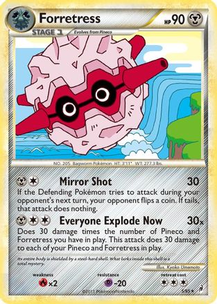 Image of Forretress 005  - Holofoil Call of Legends - Holo Rare