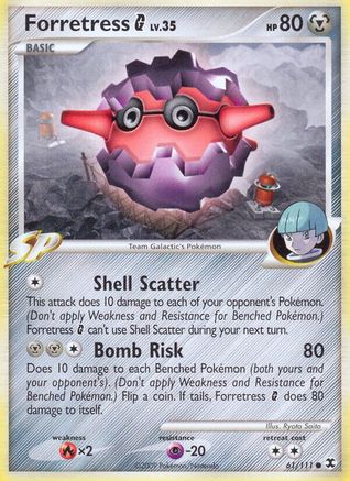 Image of Forretress G 061  Rising Rivals - Common