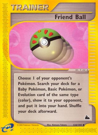 Image of Friend Ball 126  - Reverse Holofoil Skyridge - Uncommon
