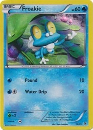 Image of Froakie 012  Kalos Starter Set - Common