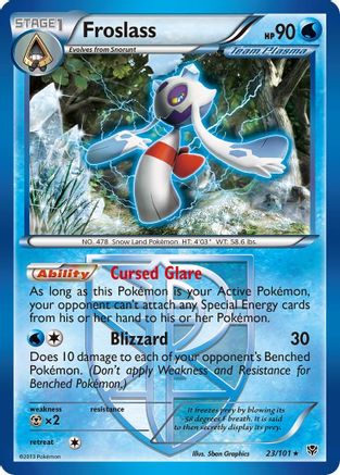 Image of Froslass (Team Plasma) 023/101  Plasma Blast - Rare