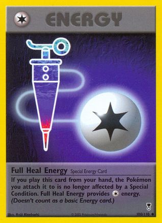 Image of Full Heal Energy 100/110  - Reverse Holofoil Legendary Collection - Uncommon