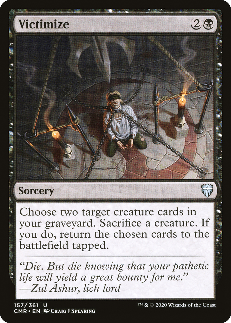 Image of Victimize (CMR-157) - Commander Legends