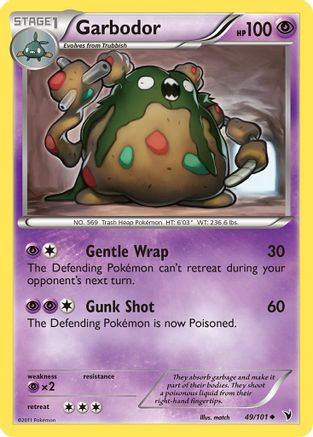 Image of Garbodor 049  Noble Victories - Uncommon