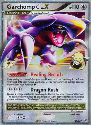Image of Garchomp C Lv.X 145  - Holofoil Supreme Victors - Ultra Rare