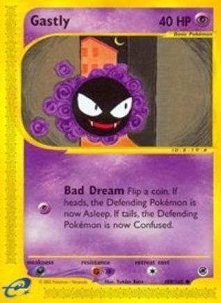 Image of Gastly 109/165  - Reverse Holofoil Expedition - Common