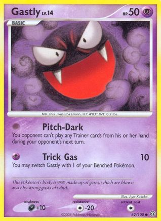 Image of Gastly 062/100  Stormfront - Common