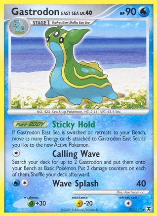 Image of Gastrodon East Sea 021  Rising Rivals - Rare