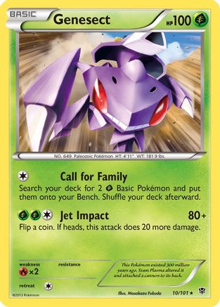 Image of Genesect 010  Plasma Blast - Rare