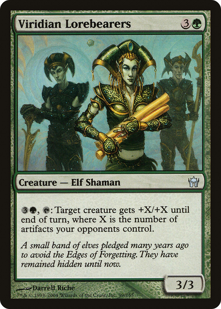 Image of Viridian Lorebearers (5DN-099) - Fifth Dawn