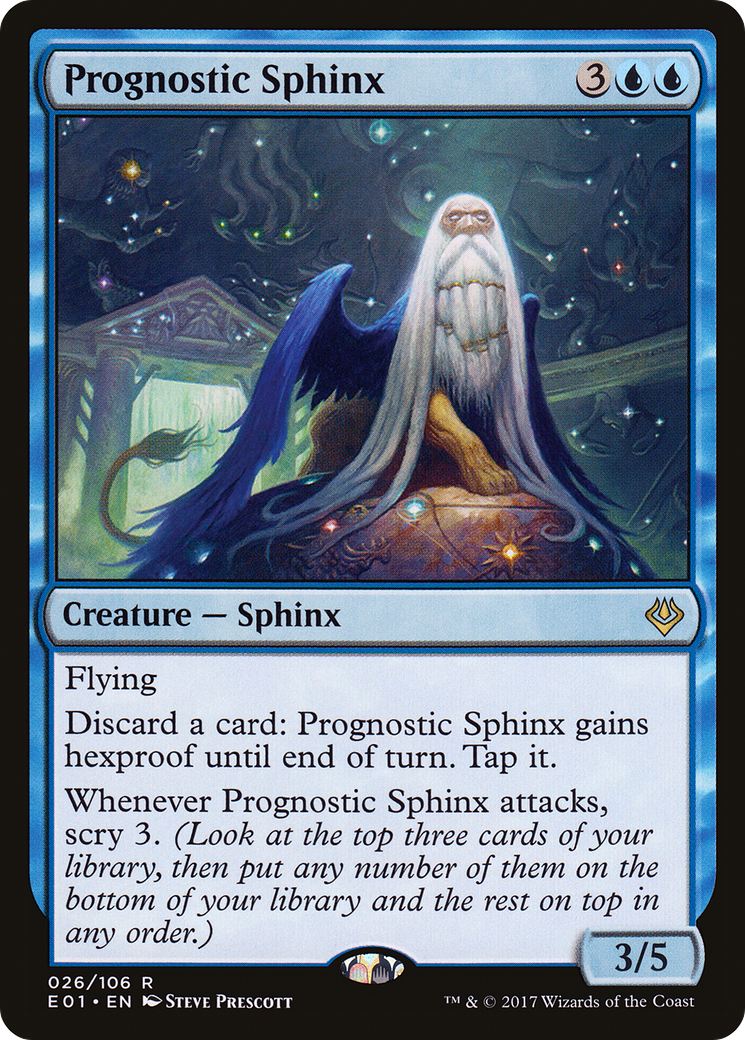 Image of Prognostic Sphinx (AC2-026) - Archenemy: Nicol Bolas