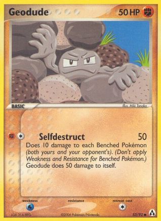 Image of Geodude 053/92  Legend Maker - Common
