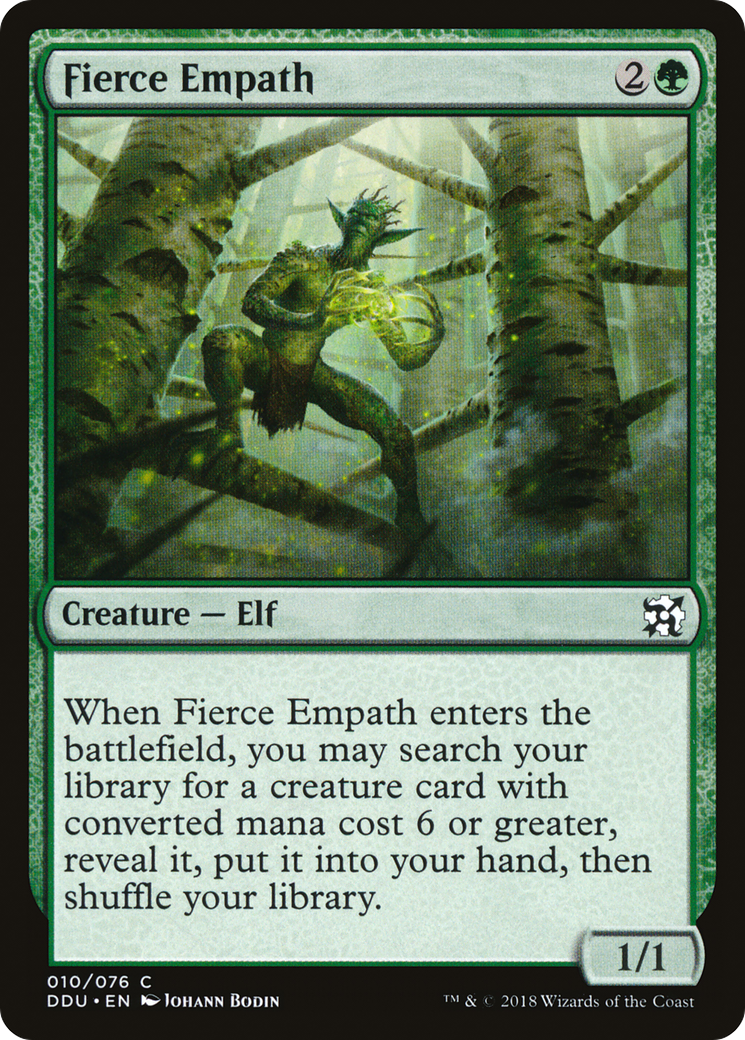 Image of Fierce Empath (DDU-010) - Duel Decks: Elves vs. Inventors
