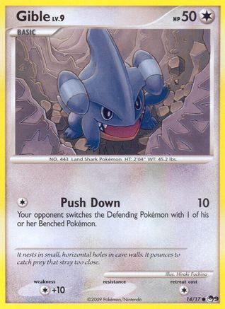 Image of Gible 014  POP Series 9 - Common