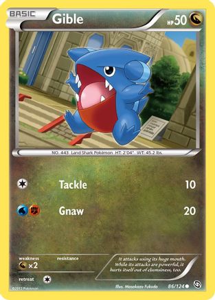 Image of Gible (86) 086/124  Dragons Exalted - Common