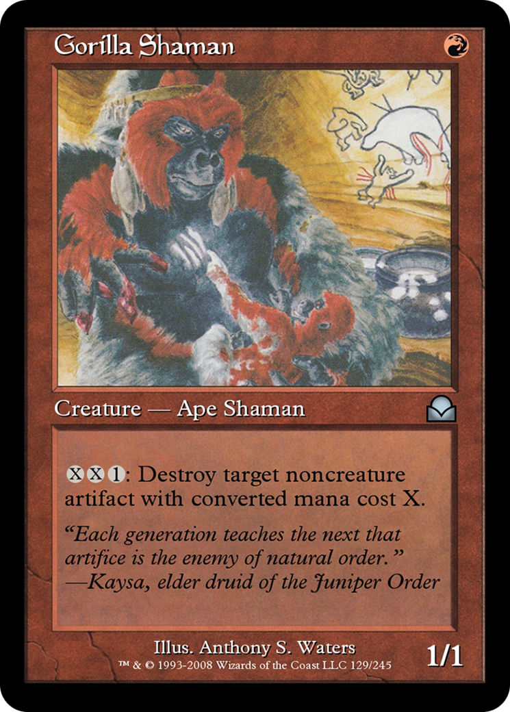 Image of Gorilla Shaman (ME2-129) - Masters Edition II