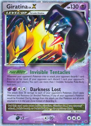 Image of Giratina LV.X 124  - Holofoil Platinum - Ultra Rare