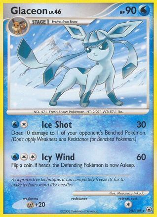 Image of Glaceon (20) 020  Majestic Dawn - Rare