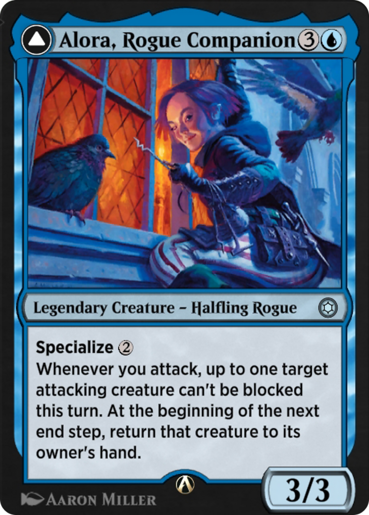 Image of Alora, Rogue Companion (HBG-005) - Alchemy Horizons: Baldur's Gate