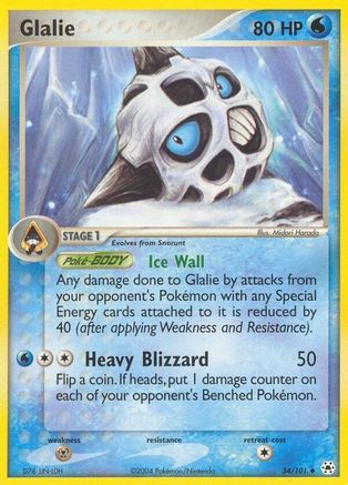 Image of Glalie 034  Hidden Legends - Uncommon