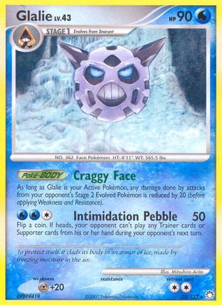 Image of Glalie 025  Mysterious Treasures - Rare
