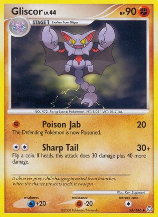 Image of Gliscor (55) 055  - Reverse Holofoil Legends Awakened - Uncommon