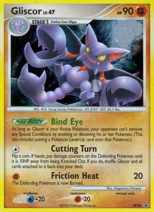 Image of Gliscor DP36  - Holofoil Diamond and Pearl Promos - Promo