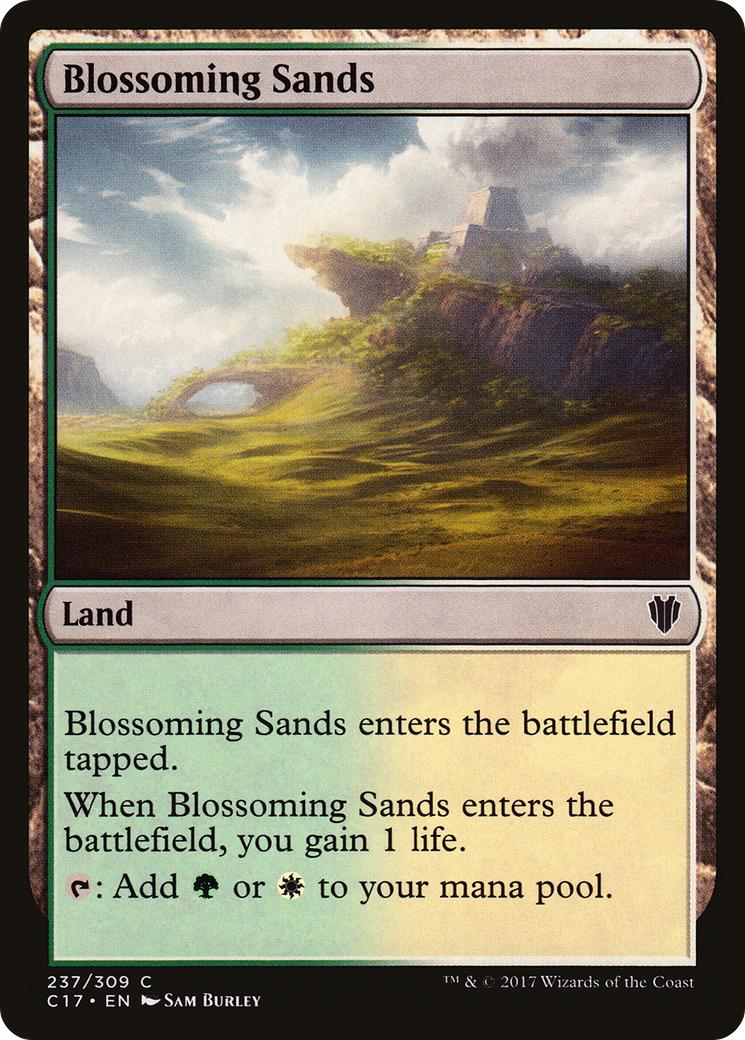 Image of Blossoming Sands (C17-237) - Commander 2017