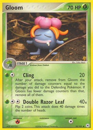 Image of Gloom 035/101  - Reverse Holofoil Hidden Legends - Uncommon