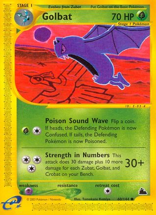 Image of Golbat 060  Skyridge - Common