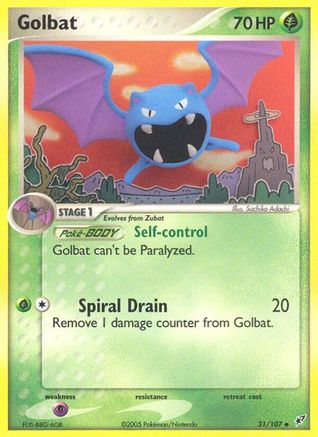 Image of Golbat 031  Deoxys - Uncommon